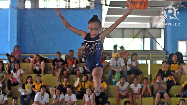 GYMNASTICS. Photo by Rappler/Kevin dela Cruz.