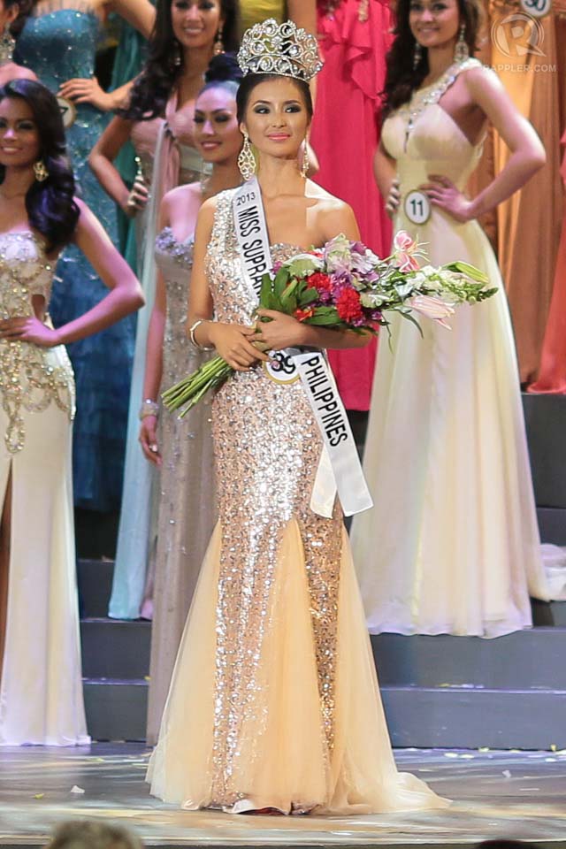 REGAL AND COMPOSED. Mutya Datul after being crowned Bb Pilipinas-Supranational last April 14. Photo by Edric Chen