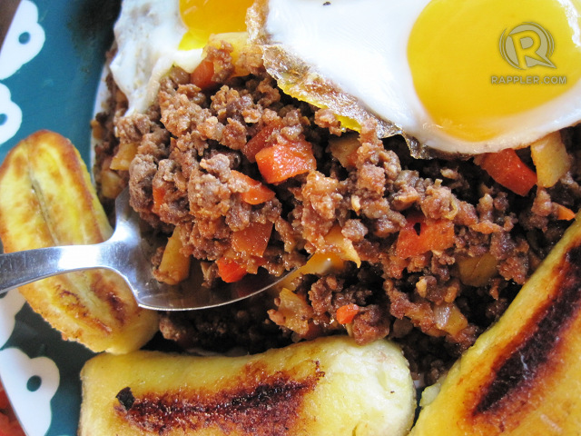 Arroz Ala Cubana Manila Spoon
