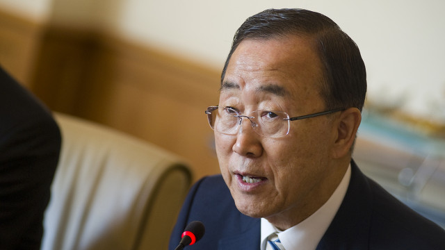 PRAISES TO OPCW. UN Secretary-General Ban Ki-moon congratulated Nobel Peace Prize winner the Organization for the Prohibition of Chemical Weapons (OPCW) on Friday, October 11. Photo from AFP