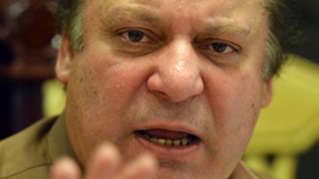 Pakistan Prime Minister Nawaz Sharif. File photo by AFP