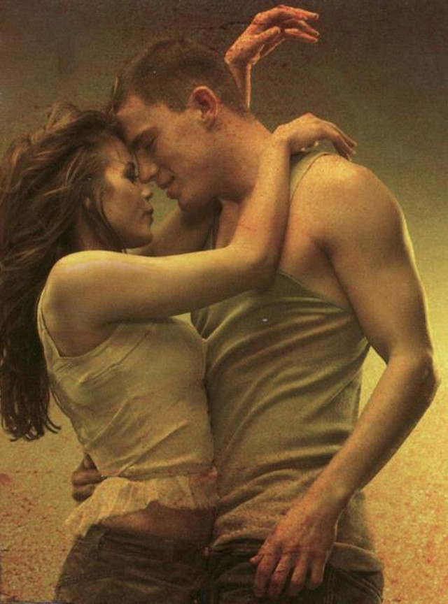 Jenna Dewan-Tatum with husband Channing Tatum. Photo from the Jenna Dewan-Tatum Facebook page