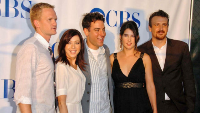 9 SEASONS. The cast of ‘How I Met Your Mother,’ seen here in this 2006 photo taken at a press tour for the show