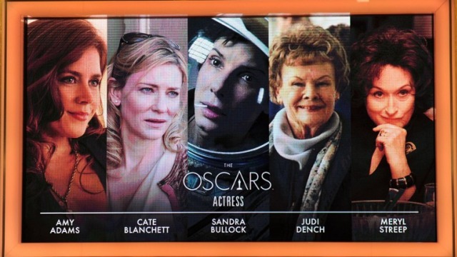 BEST ACTRESS NOMINEES. Who will take home the Oscar? Photo by Robyn Beck/AFP 