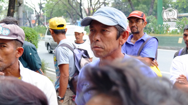 NOT GIVING UP. Mendiola Massacre survivor Dolly Tambongon is one of thousands of farmers and fishermen protesting incidents of landgrabbing in their communities