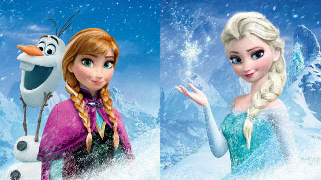 TOP GROSSING. Princess Anna and Snow Queen Elsa. Photo courtesy of Walt Disney Studios
