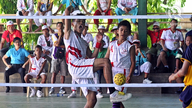 SEPAK TAKRAW. Photo by Rappler/Kevin dela Cruz.