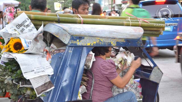 A TRIKE FULL OF FLOWERS. Surrounded by main roads, the depot is transport-easy — especially with the type of shopping that takes place