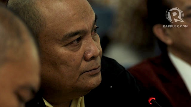 CO-ACCUSED: File photo of Colonel Felipe Anotado testifying in court. Photo by Geloy Concepcion