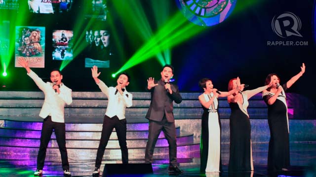 Jed Madela and The Company opened the program