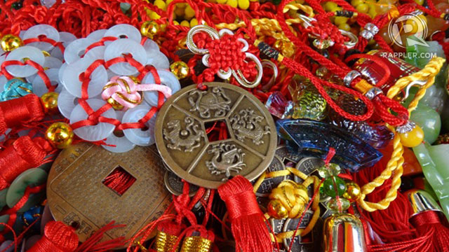 CHARM-ING. Charms like these color Binondo’s streets