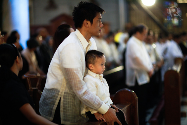 FATHER AND SON. James and Bimby Yap. File photo Rappler/John Javellana 