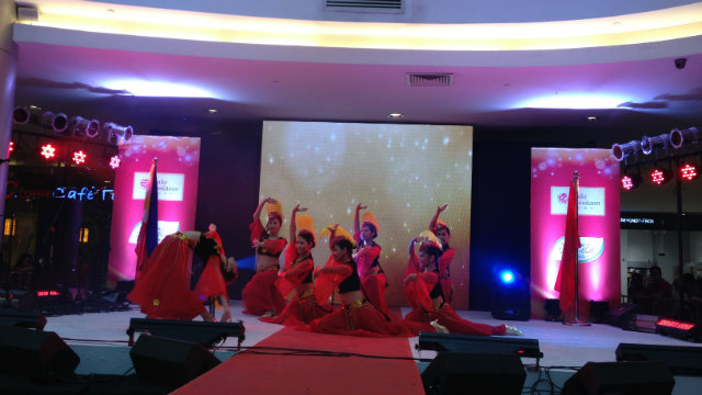 AMAZING FLEXIBILITY. These young dancers will go far with their grace and flexibility.