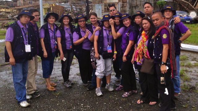 COMVAL RESPONDERS. The Mental Health and Psychosocial Support team in Compostela Valley, one of the hardest-hit areas in the aftermath of Typhoon Pablo. Photo courtesy of Thelma Barrera