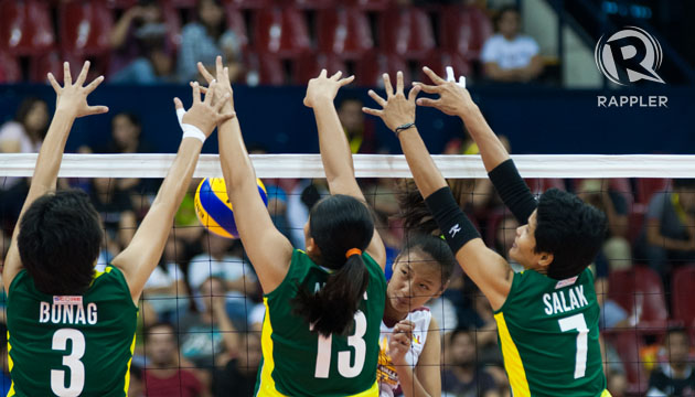 EXPERIENCE. Army boasts of the most experienced lineup in the tournament. Photo by Rappler/Roy Secretario.