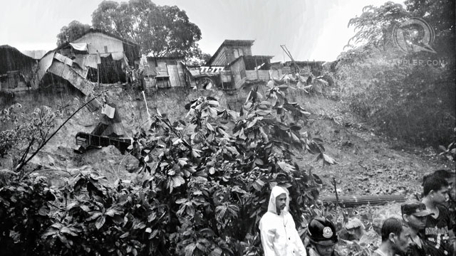 Barangay Commonwealth after the landslide. Photo by Carlo Gabuco