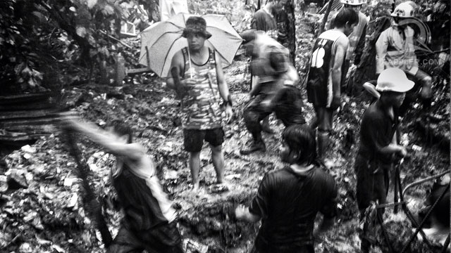 Dig site. Photo by Carlo Gabuco