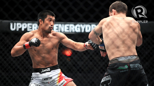 CAGE DREAMS. Pinoy MMA fighter Eric Kelly hopes 2015 will bring a ONE FC title shot. File photo by Josh Albelda