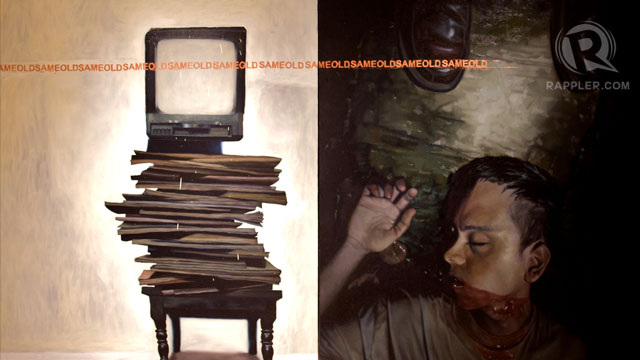 IMPUNITHINGS. From Carlo Gabuco's solo exhibit Quagmire at Singapore's Artesan Gallery. 