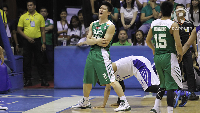 MR. CLUTCH. Teng has come up big for La Salle in crunch time. Photo by Rappler/Josh Albelda.