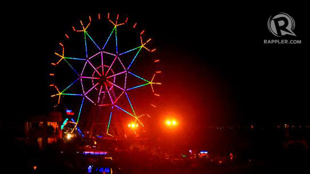 EUROPE? NO. It's the MOA Eye at night