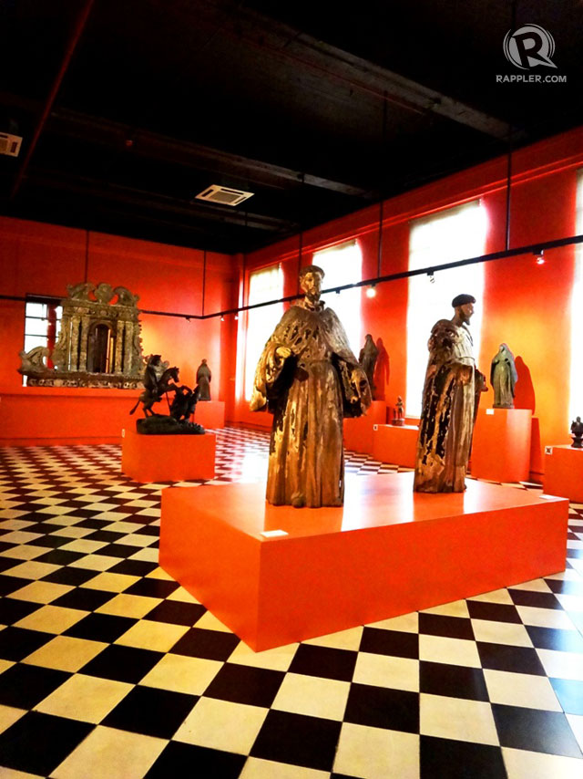 RELIGIOUS ART. One of the National Art Gallery’s renovated galleries showcase religious art during Spanish colonial era