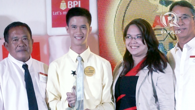 FUTURE TEACHER. Paul Emerson Almontero is in his 3rd year at the University of Bohol studying elementary education.