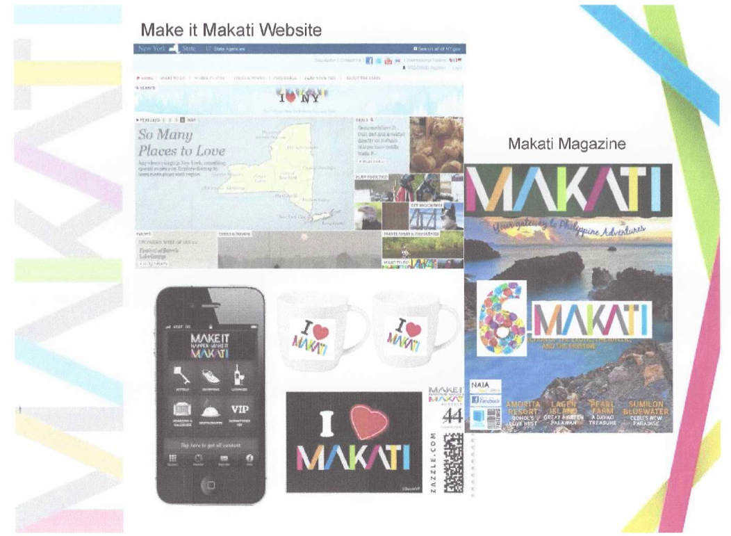 MAKATI GETS ITS OWN APP. The campaign will harness new mobile apps, a website, a magazine and merchandise, like mugs. MAKATI GETS ITS OWN APP. The campaign will harness new mobile apps, a website, a magazine and merchandise, like mugs.