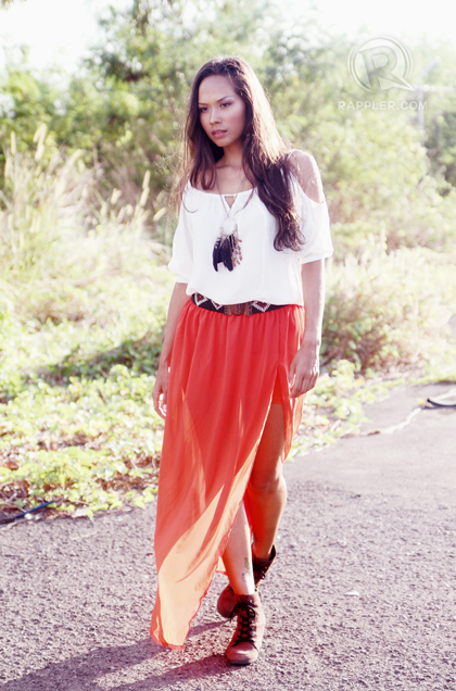 Modeled by Mona Lisa Neuboeck. Photography by Hannah Reyes.