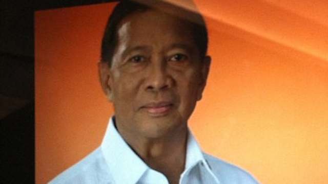 UNA unveils new ad featuring the triumvirate Jejomar Binay, Joseph Estrada and Juan Ponce Enrile. Photo taken by Ayee Macaraig