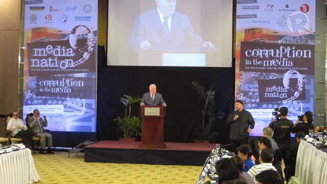 LECH WALESA. The former Polish president says there is a need to correct systems. Photo by Ira Cruz