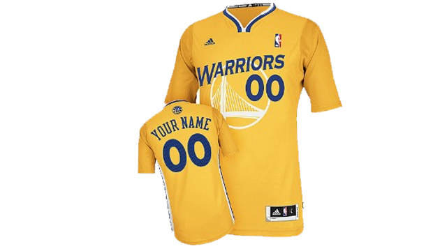 gsw sleeved jersey