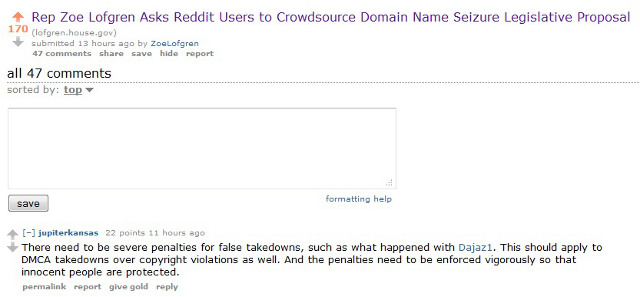 LEGISLATIVE HURDLE. The attempt to crowdsource legislative ideas for California did not get as much traction as expected. Screen shot from Reddit.