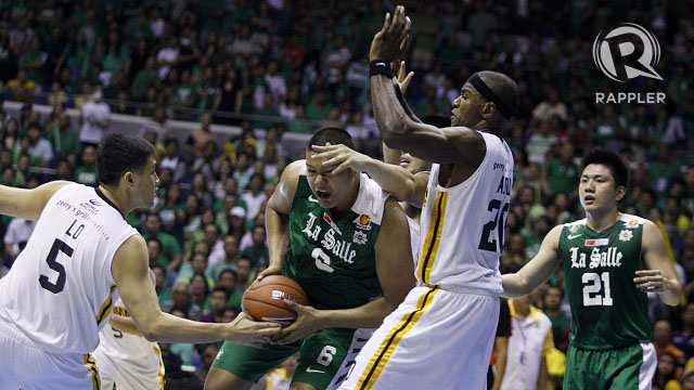 STEPPING UP. Torres stepped up big for the Archers. Photo by Rappler/Josh Albelda.