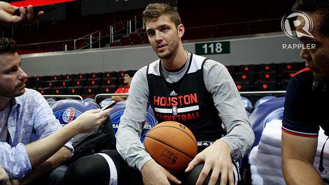 CHANDLER PARSONS. 'We had a good time,' says the Rockets star. Photo by Josh Albelda