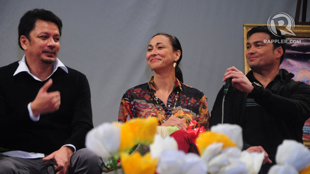 Emmanuel Quindo Palo, Cherie Gil, and Gabby Concepcion