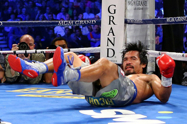 Tidak ada pukulan keberuntungan di Pacquiao KO