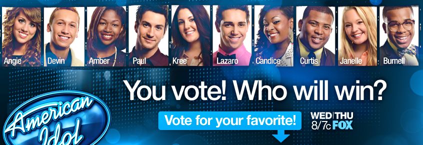 Image from the American Idol Facebook page Image from the American Idol Facebook page