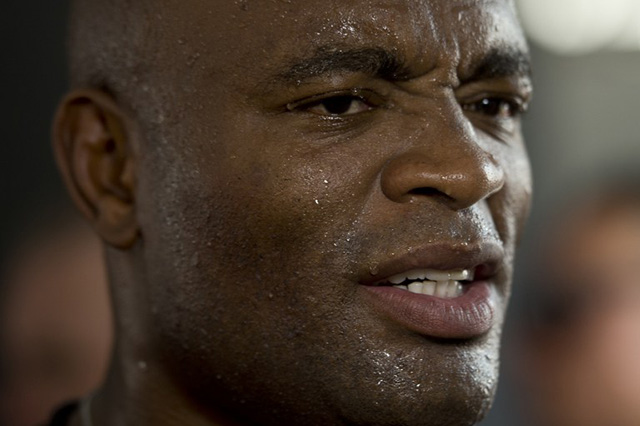 SPIDER RETURNS. Anderson Silva will return to the UFC after his back-to-back losses to Chris Weidman. File photo by AFP