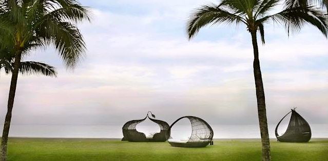 The seawall garden at Sofitel. Photo from the Sofitel Facebook page