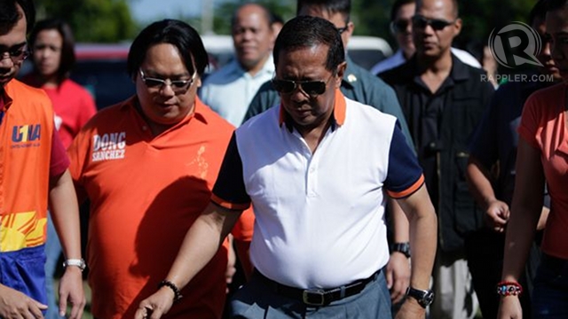 CLEARED. Binay's wife was allowed to go with him to Rome by the Sandiganbayan.