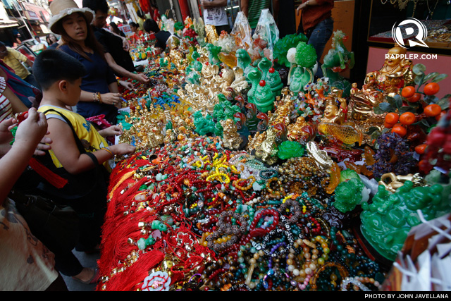CHARM-ING! Chinese New Year would not be complete without charms. Another stall in Chinatown selling charms for the Year of the Water Snake.