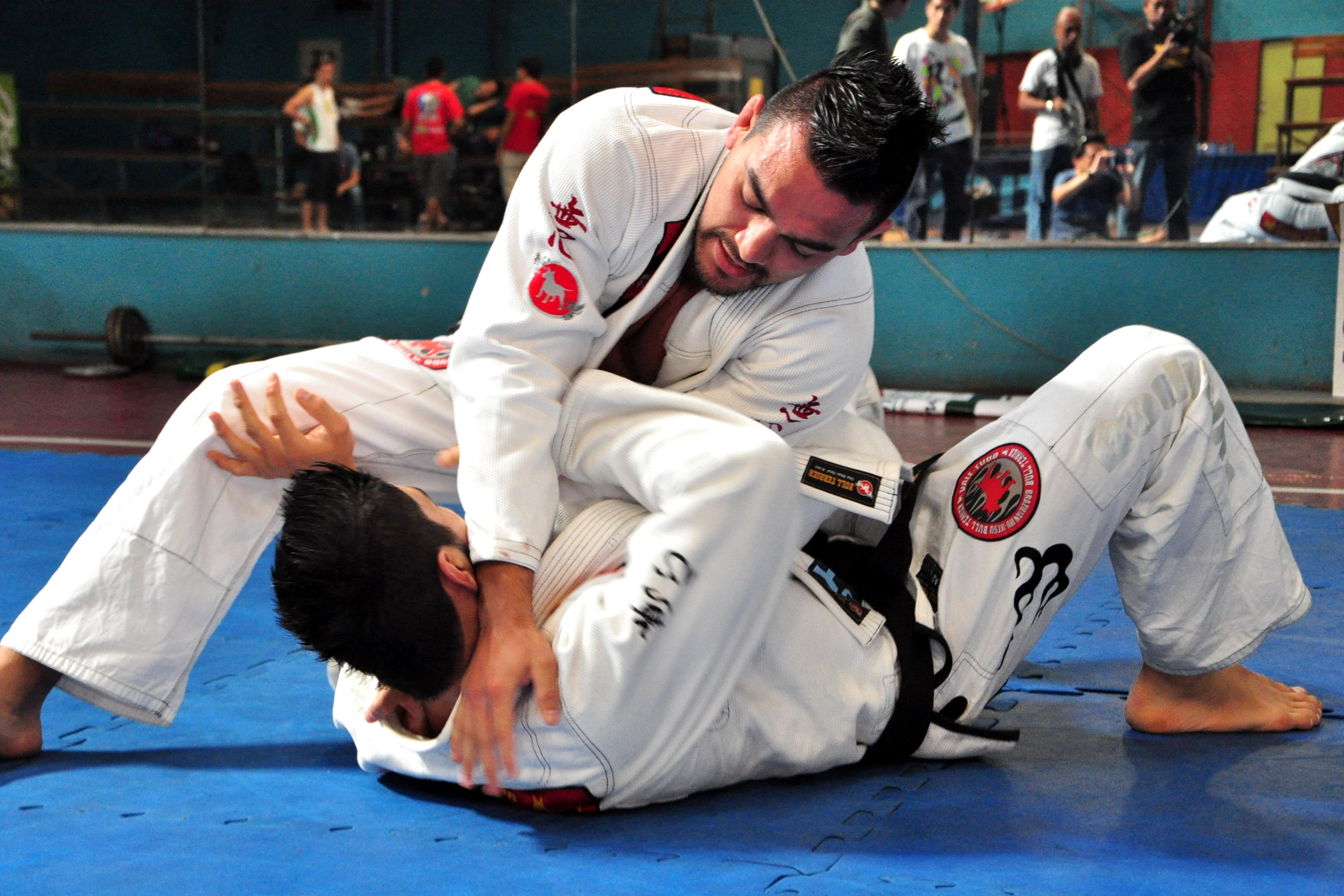 Brazilian jiujitsu champs demonstrate moves, trainers share wisdom