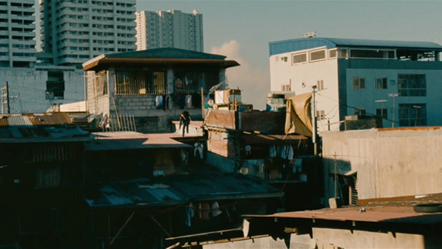 Bourne Legacy trailer also shows Jeremy Renner jump from one dilapidated roof to another.