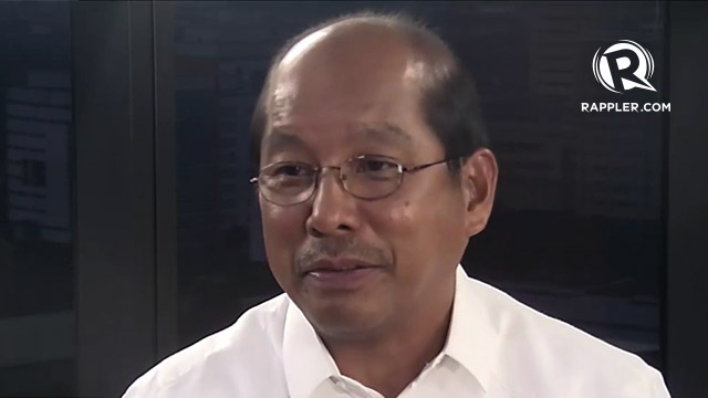 NOT BRIBERY. Budget Secretary Butch Abad clarifies that the funds released to senators in 2012 are not bribes. File photo by Rappler