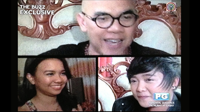 HARICE COMES OUT. 'We would rather not pre-judge her,' comments CBCP on her coming out interview with Boy Abunda. Screen grab from 'The Buzz'