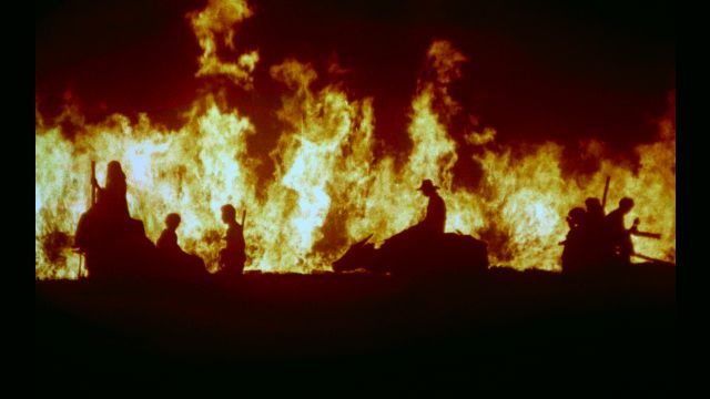 BURNING SENSATION. Oro, Plata, Mata’s iconic, Gone with the Wind-recalling exodus scene