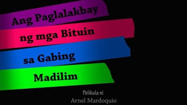 Ang Paglalakbay ng mga Bituin sa Gabing Madilim