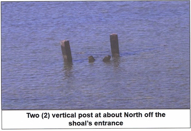 OLD BLOCKS: Defense secretary Voltaire Gazmin says it's possible the concrete blocks may not be seen during high tide