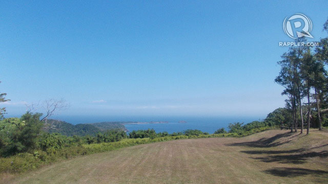 Manila Bay as seen from the highest point of Corregidor
